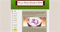 Desktop Screenshot of centerforchristiancounseling.org