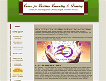 Tablet Screenshot of centerforchristiancounseling.org